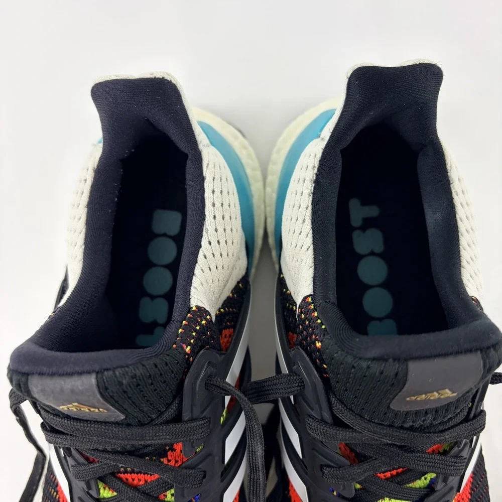 Adidas Women's UltraBoost Rainbow Knit Running Shoes‎ Black Size 7 US EU 38 2/3